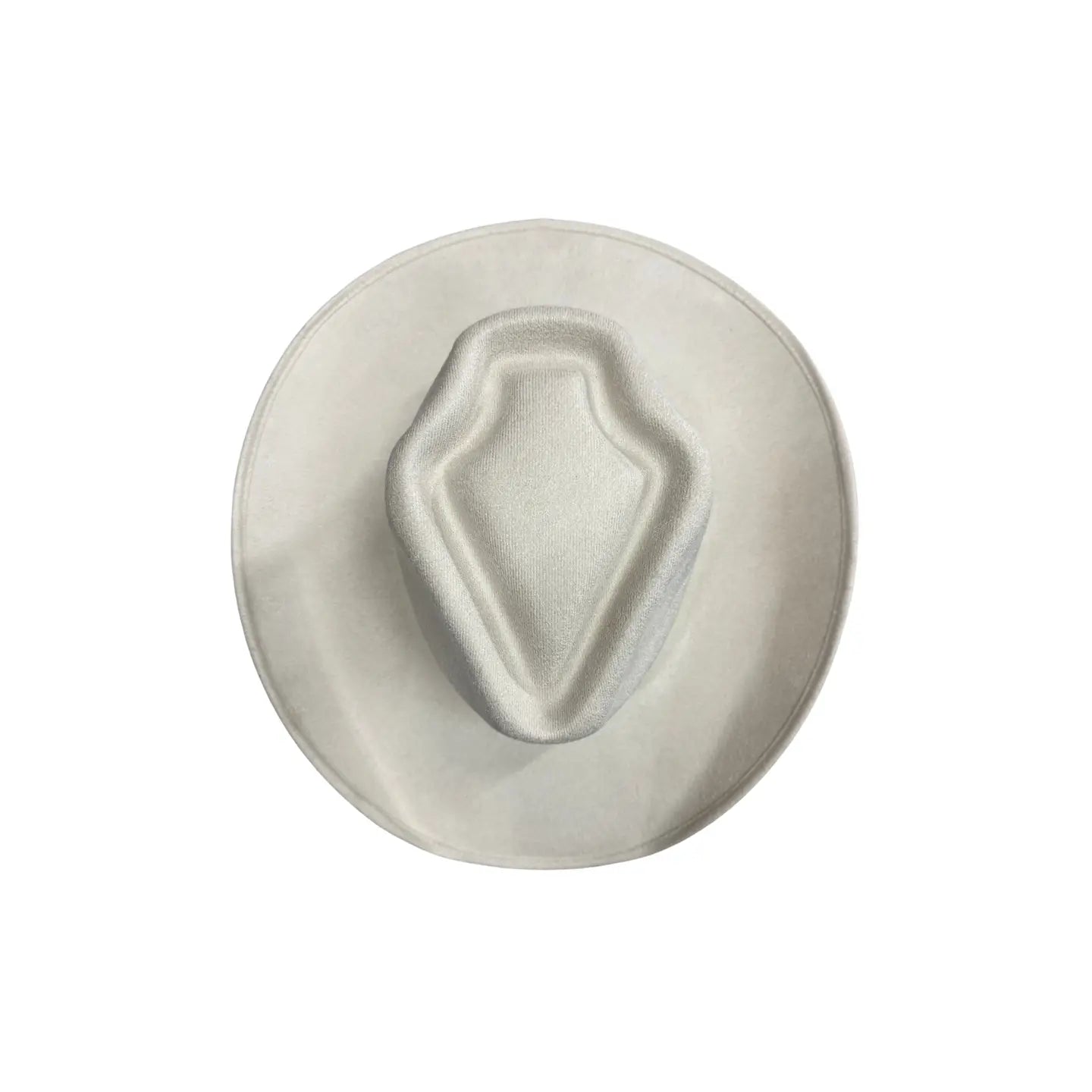 Arrowhead Western Hat w/ Suede Hat Band - Ivory