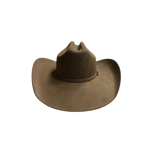 Unisex Merino Wool Western Cowboy Hats - Moss