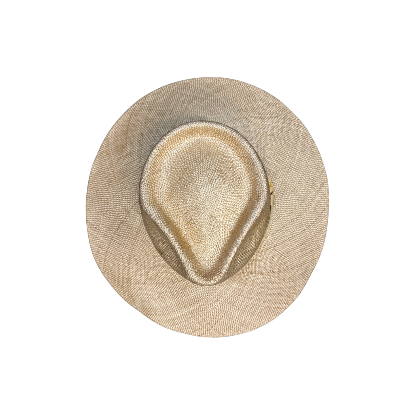 Natural Australian Palm Tear Drop Hat with Bow - D&D