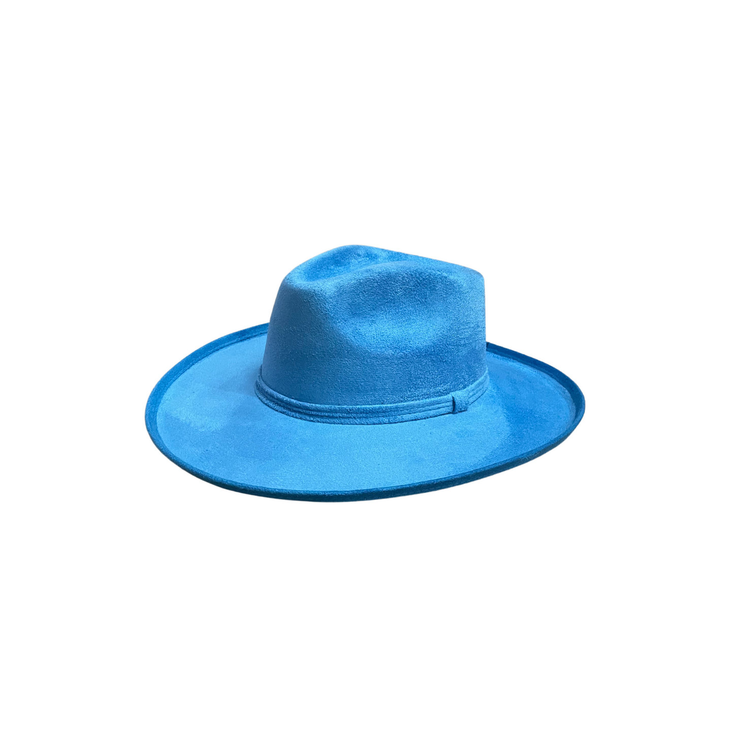 Blake Curled Pencil Brim- Bright Blue