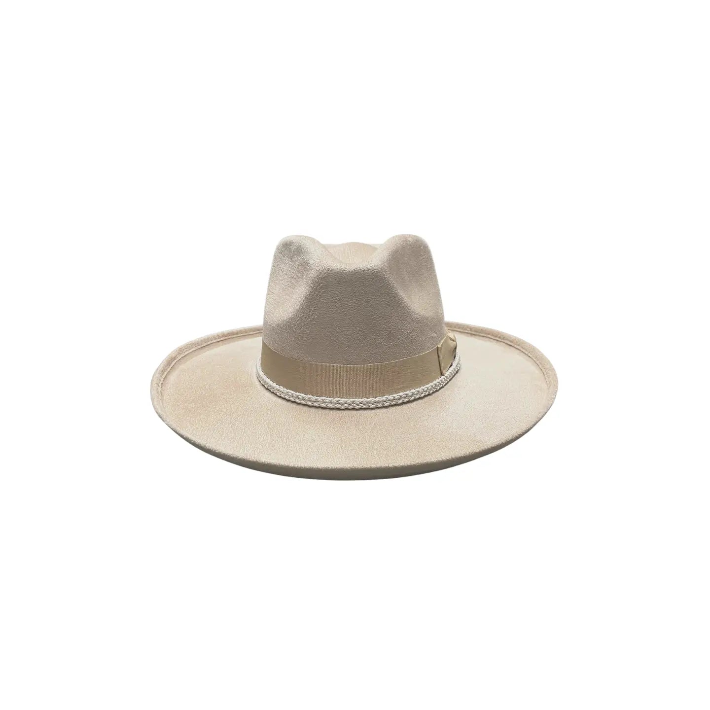 Brooke Curled Pencil Brim Nude w/ Nude Accessories