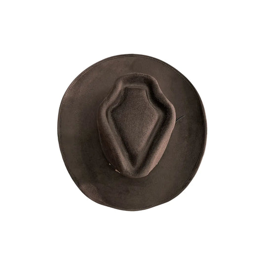 Arrowhead Western Hat - Dark Chocolate