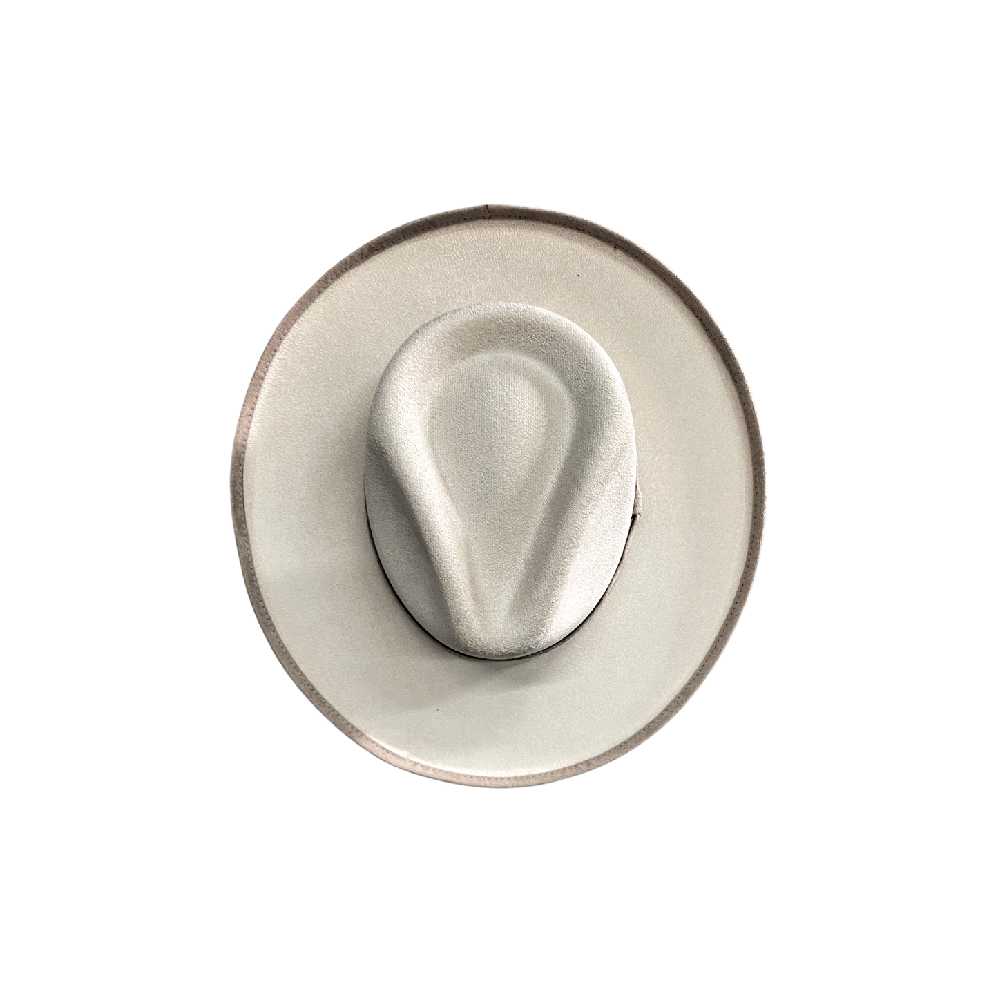 Blake Curled Pencil Brim - Two-Toned Ivory/Fawn D&D