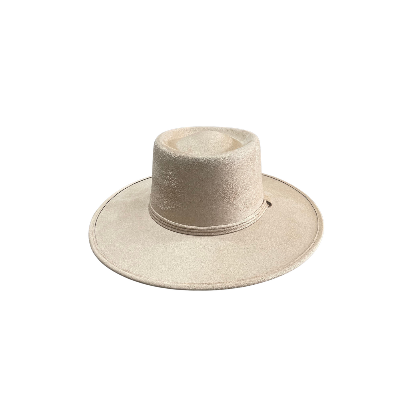 Alex Crown Top Boater - Nude