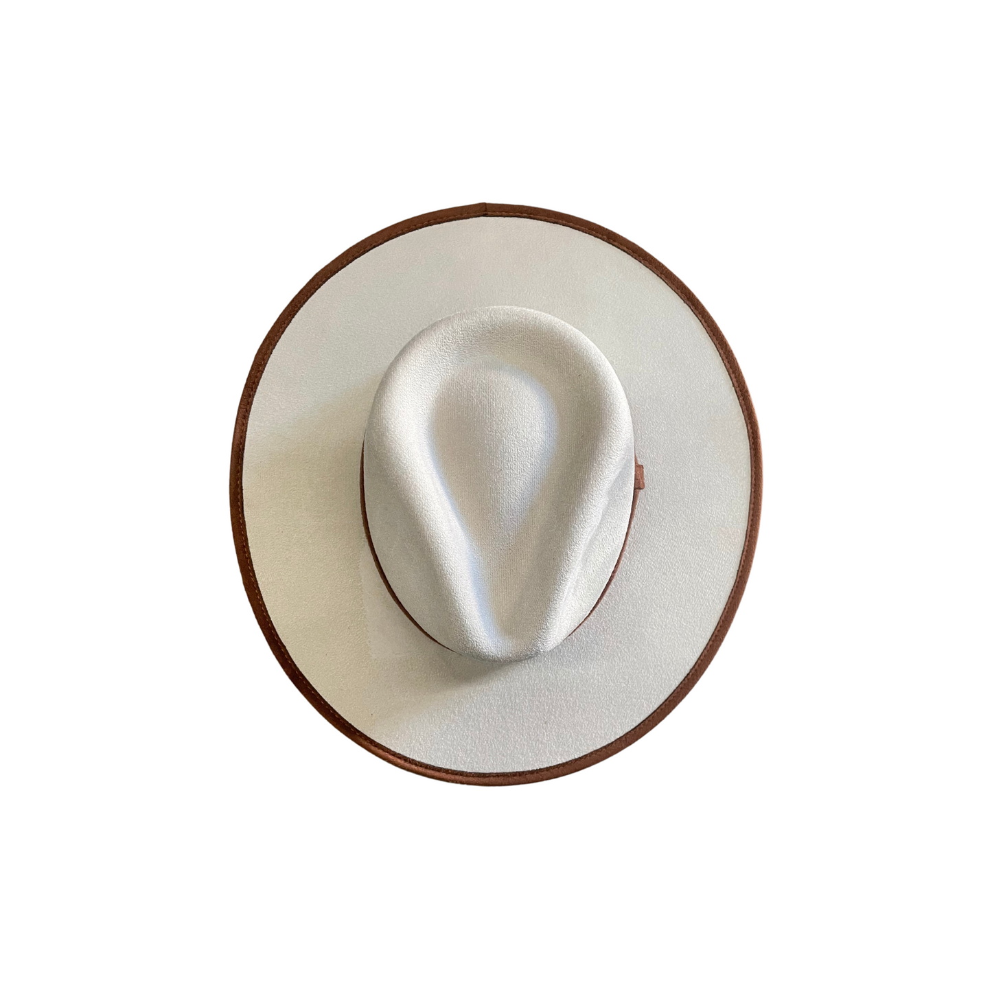 Casey Rancher - Two-Toned Ivory w/ Tobacco Trim