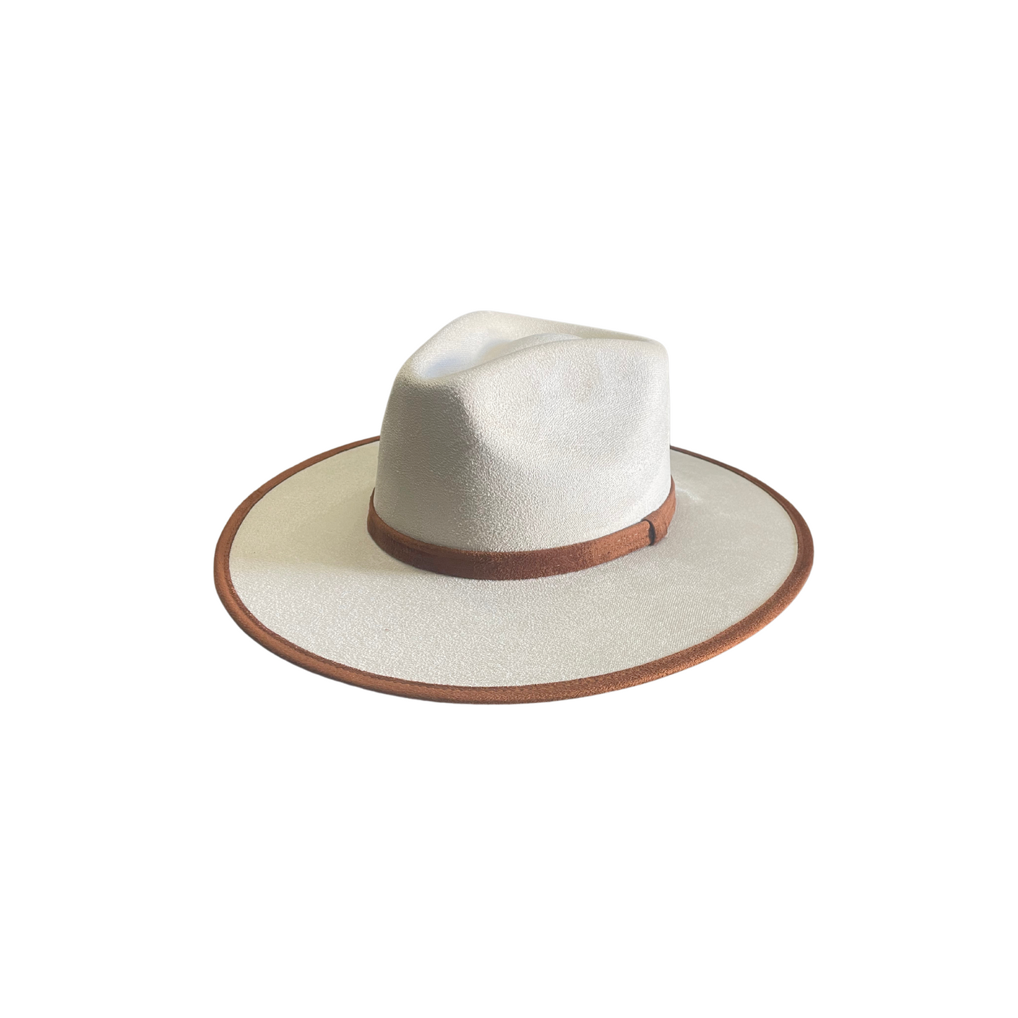 Casey Rancher - Two-Toned Ivory w/ Tobacco Trim