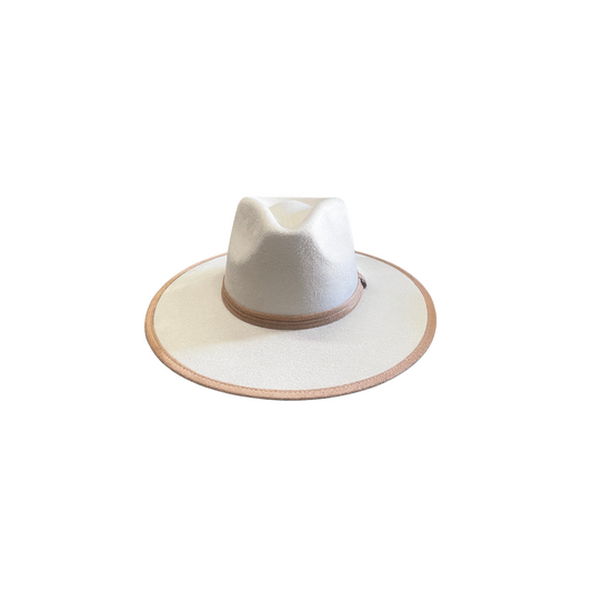 Casey Rancher - Two-Toned Ivory w/ Tan Trim