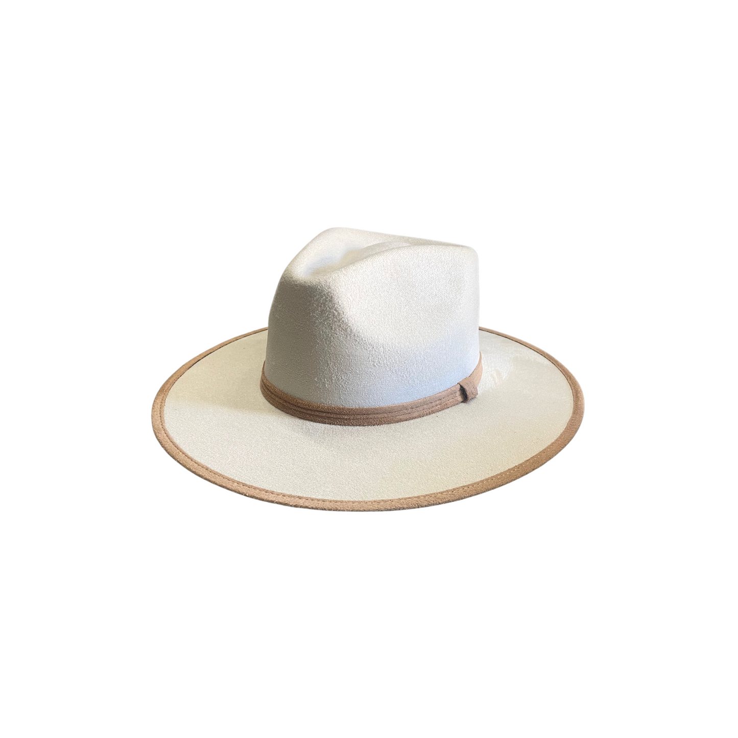 Casey Rancher - Two-Toned Ivory w/ Tan Trim
