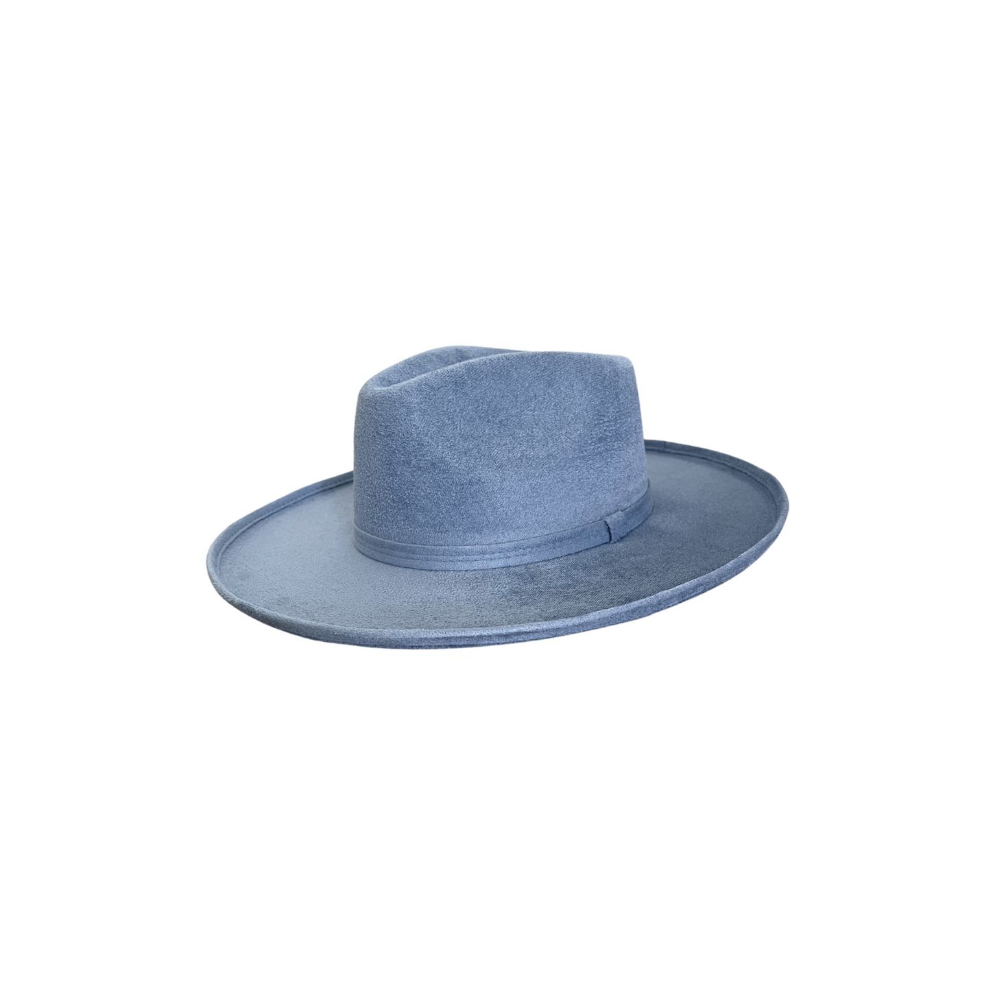 Blake Curled Pencil Brim- Denim