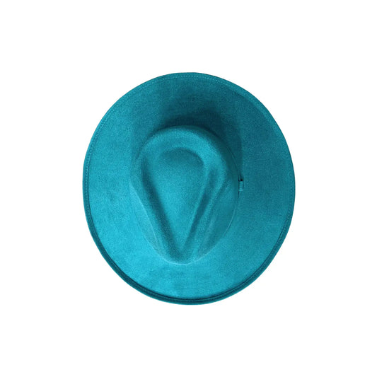Blake Curled Pencil Brim - Teal