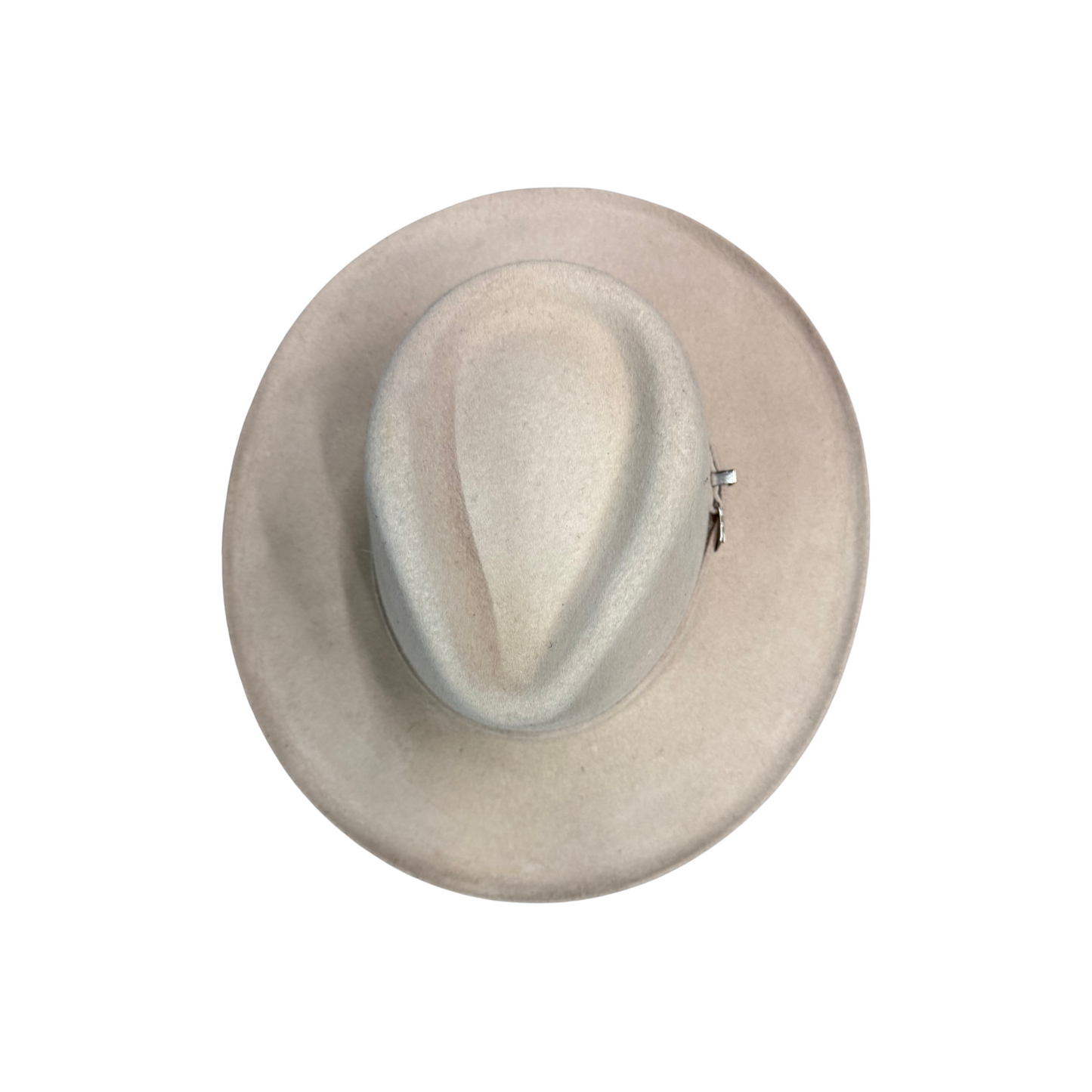 Merino Wool Fedora Hats w/ hat band- Bone D&D