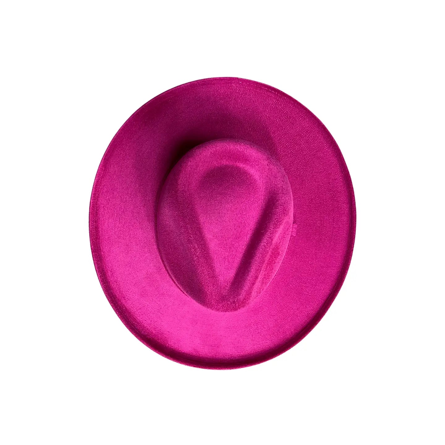 Blake Curled Pencil Brim - Fuchsia D&D