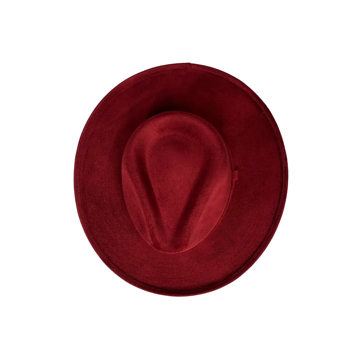 Blake Curled Pencil Brim - Cherry Red