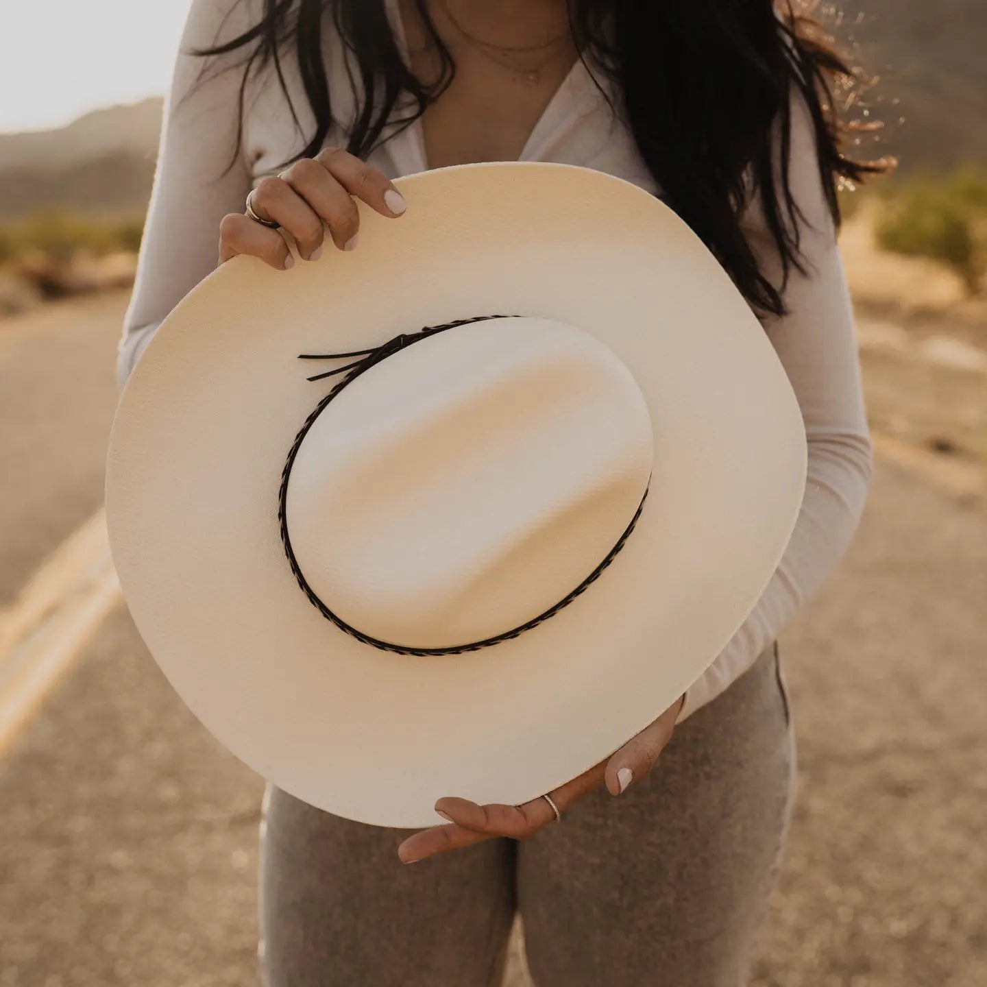 Cattleman Straw Cowboy Hat