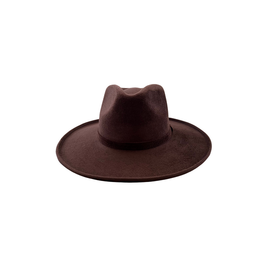 Blake Curled Pencil Brim- Chocolate D&D