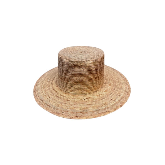 Palm Leaf Brim Hat- Boater D&D