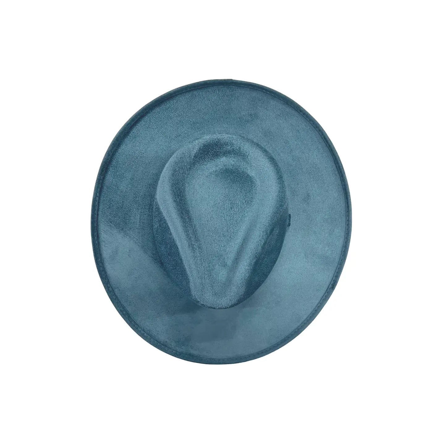 Blake Curled Pencil Brim - Peacock Blue