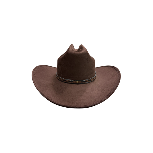 Western Dallas Cattleman Cowboy Hat - Chocolate