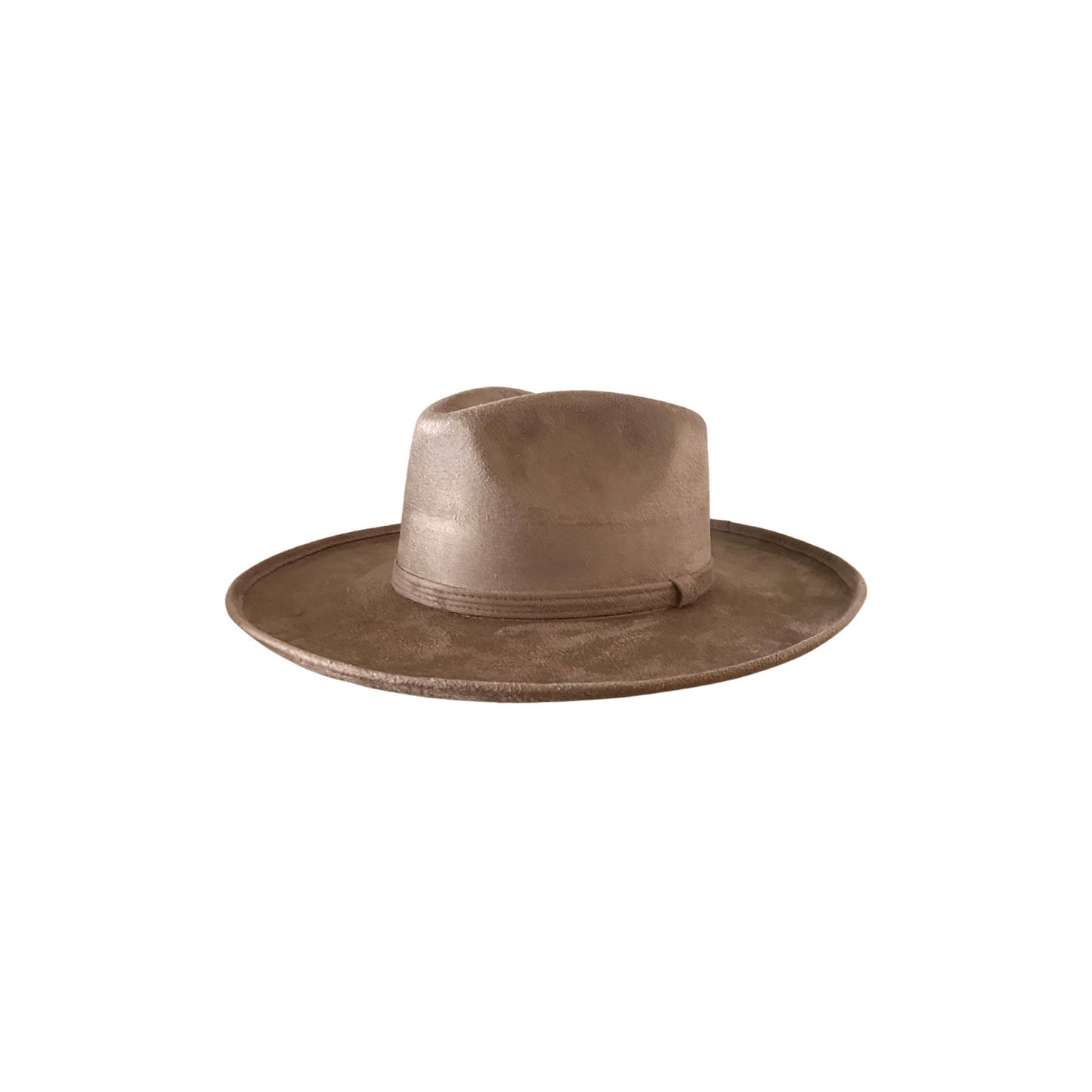 Blake Curled Pencil Brim- Dark Taupe D&D
