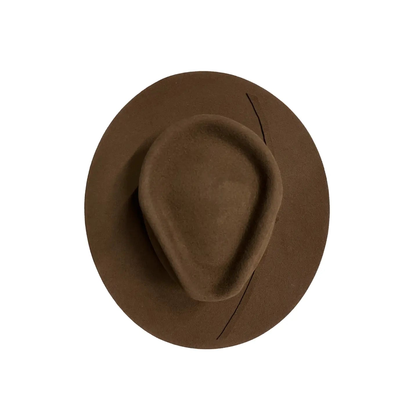 Diana Merino Wool Fedora Hat - Cacao D&D