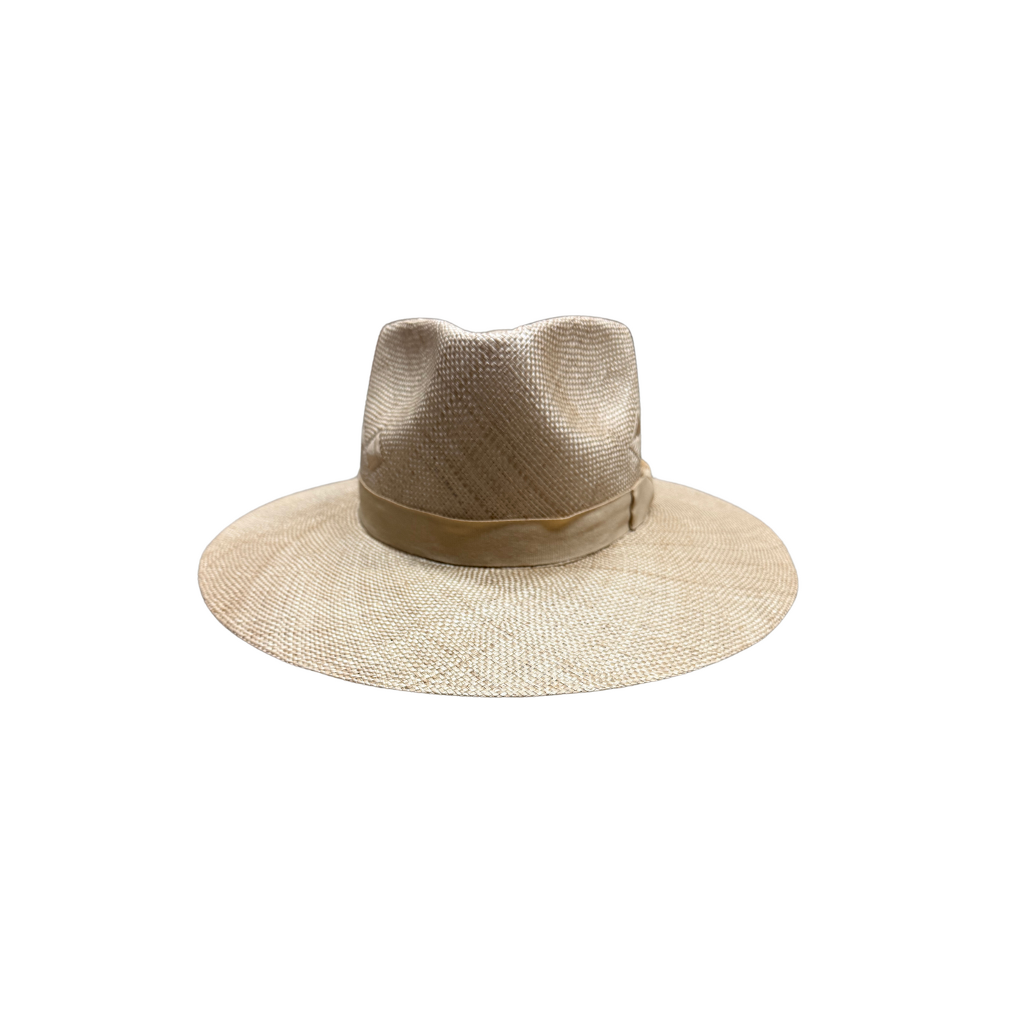 Natural Australian Palm Tear Drop Hat with Bow - D&D
