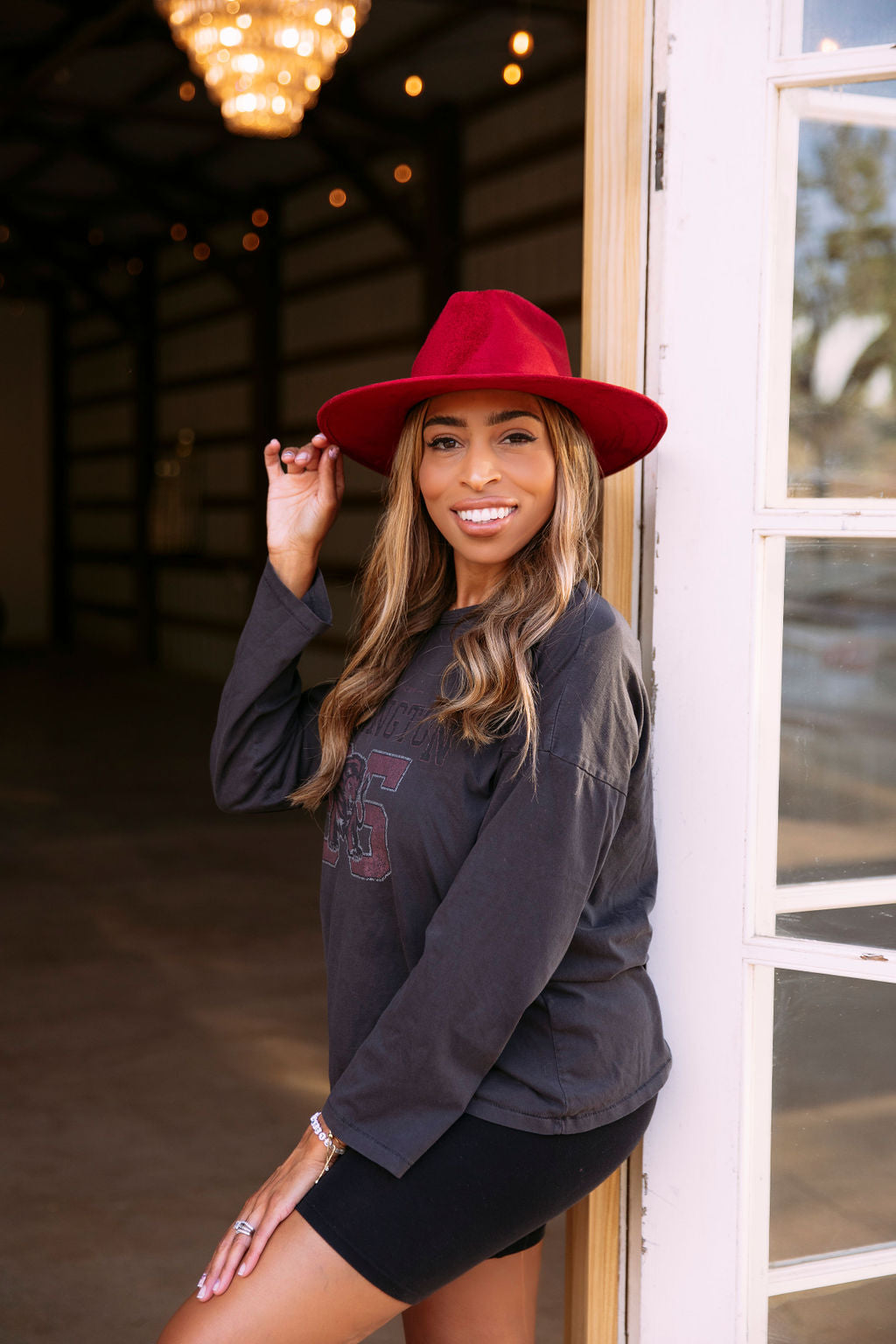 Casey Rancher- Cherry Red