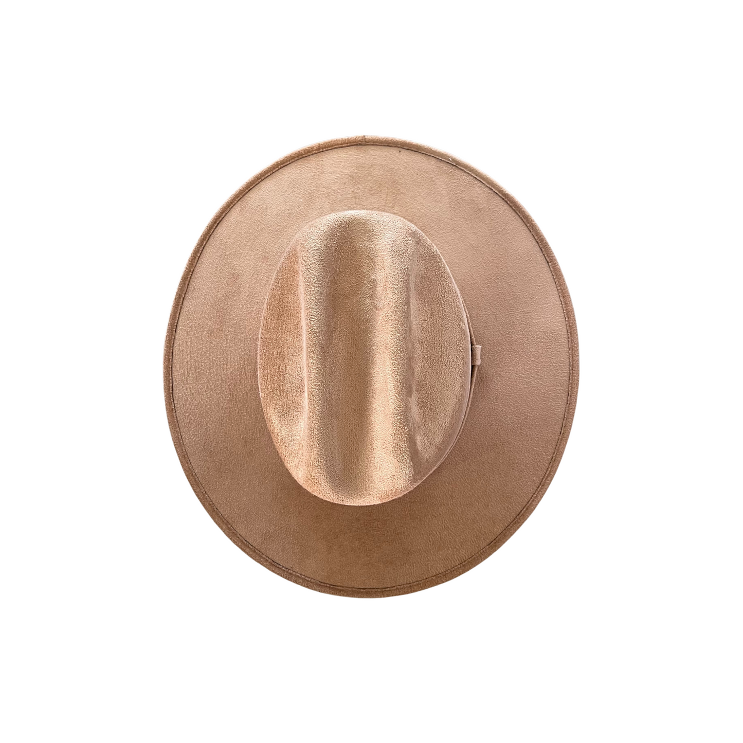 The Cattleman Crown Flat Brim- Tan D&D