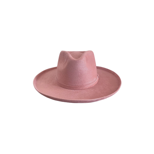 Blake Curled Pencil Brim- Blush