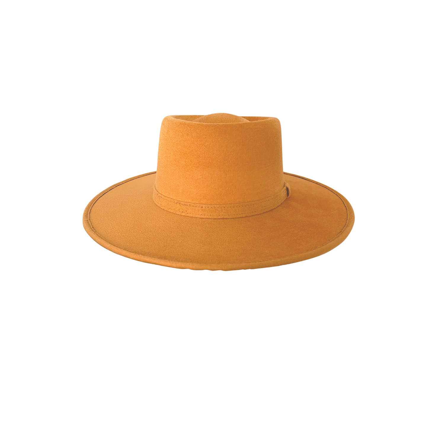 Alex Crown Top Boater- Apricot