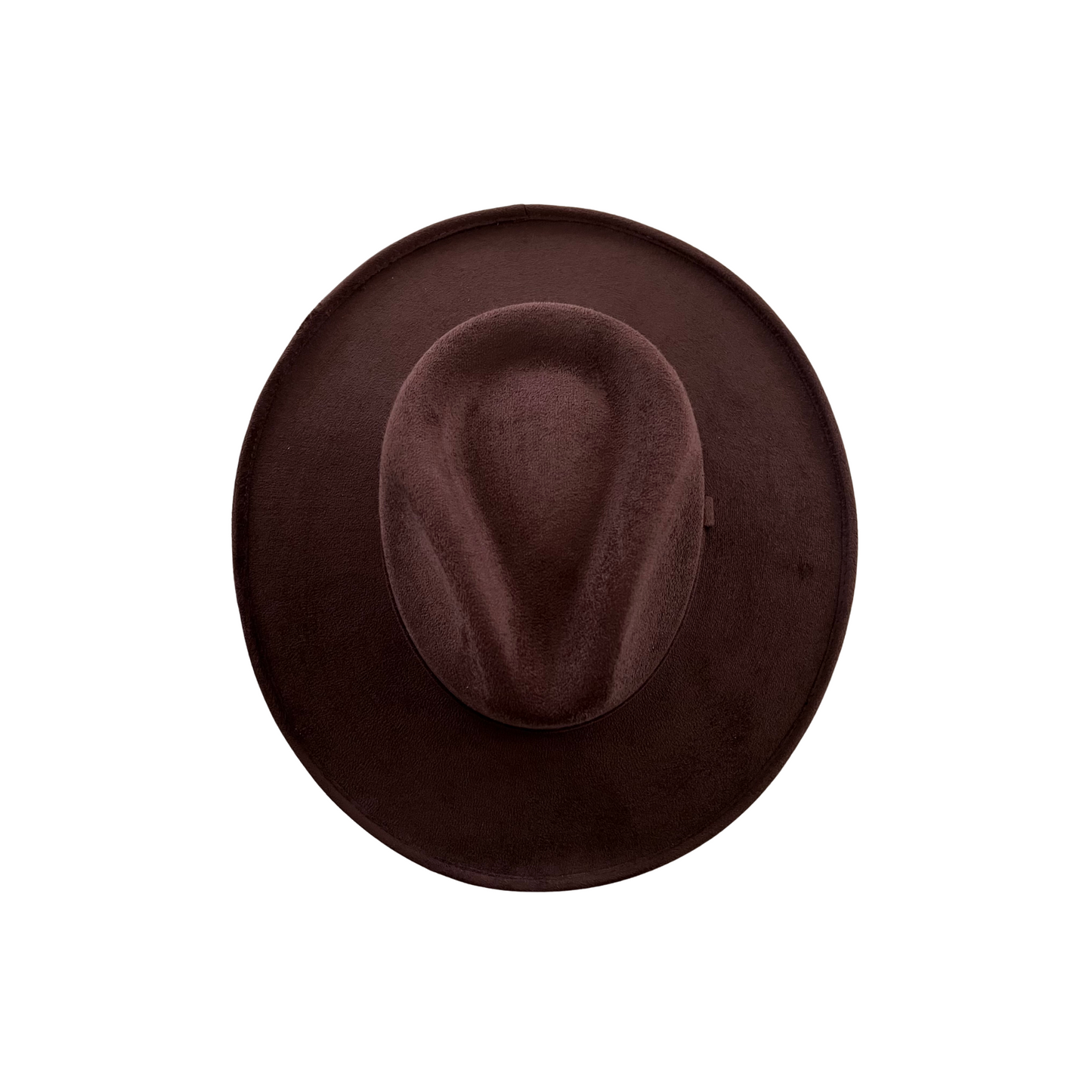 Blake Curled Pencil Brim- Chocolate