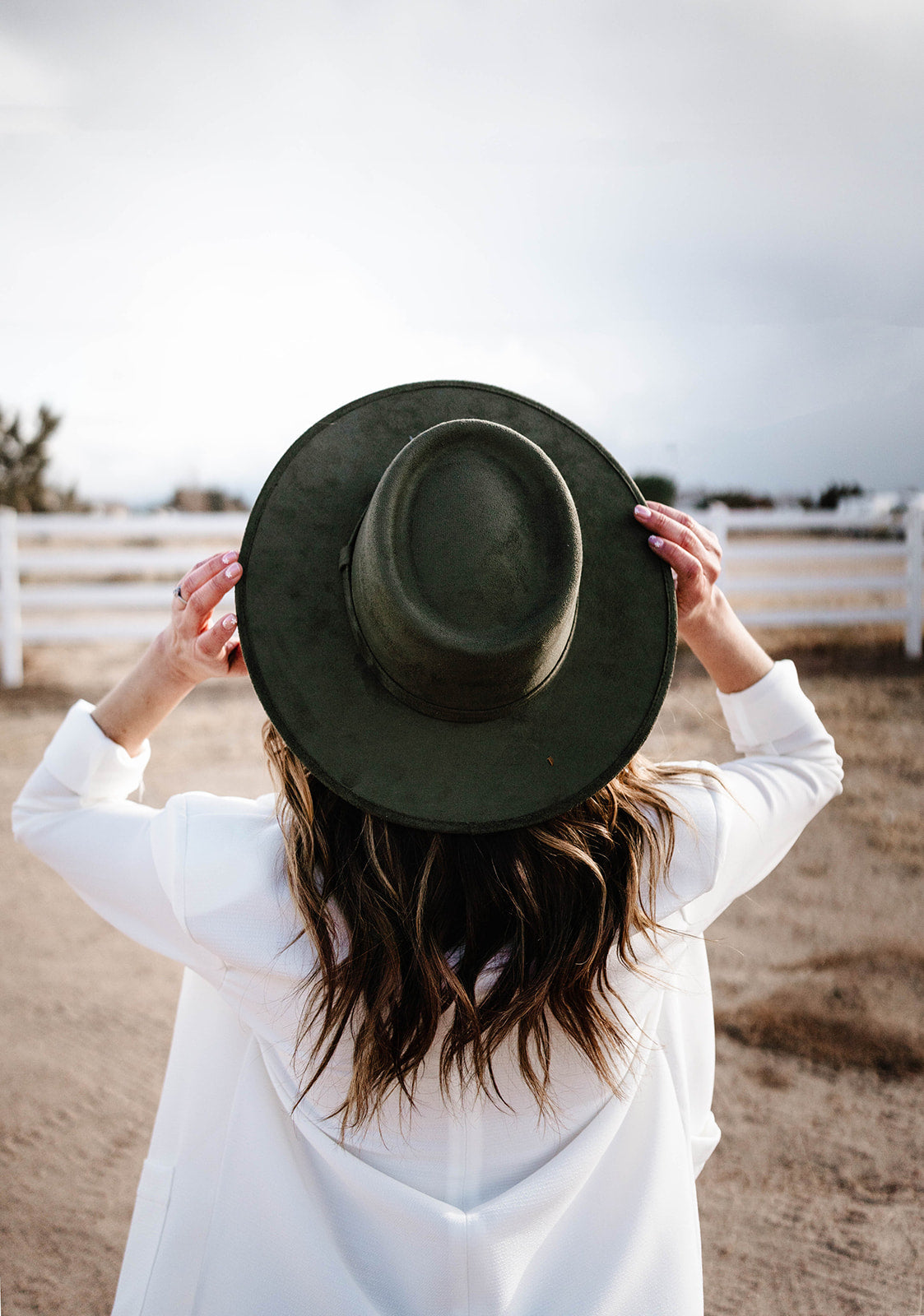 Alex Crown Top Boater  - Olive Green D&D