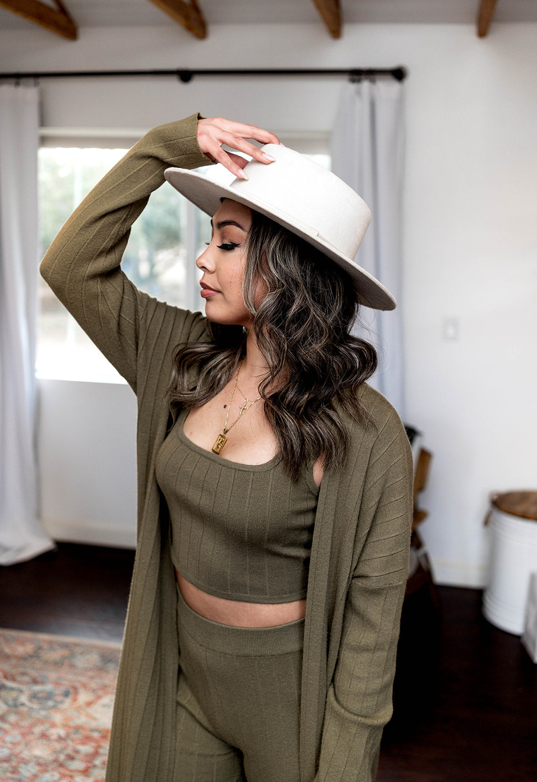 Alex Crown Top Boater - Ivory D&D