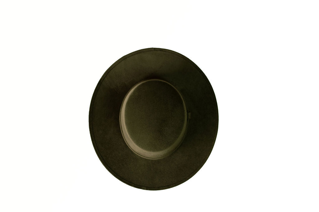 Frankie Boater - Olive Green