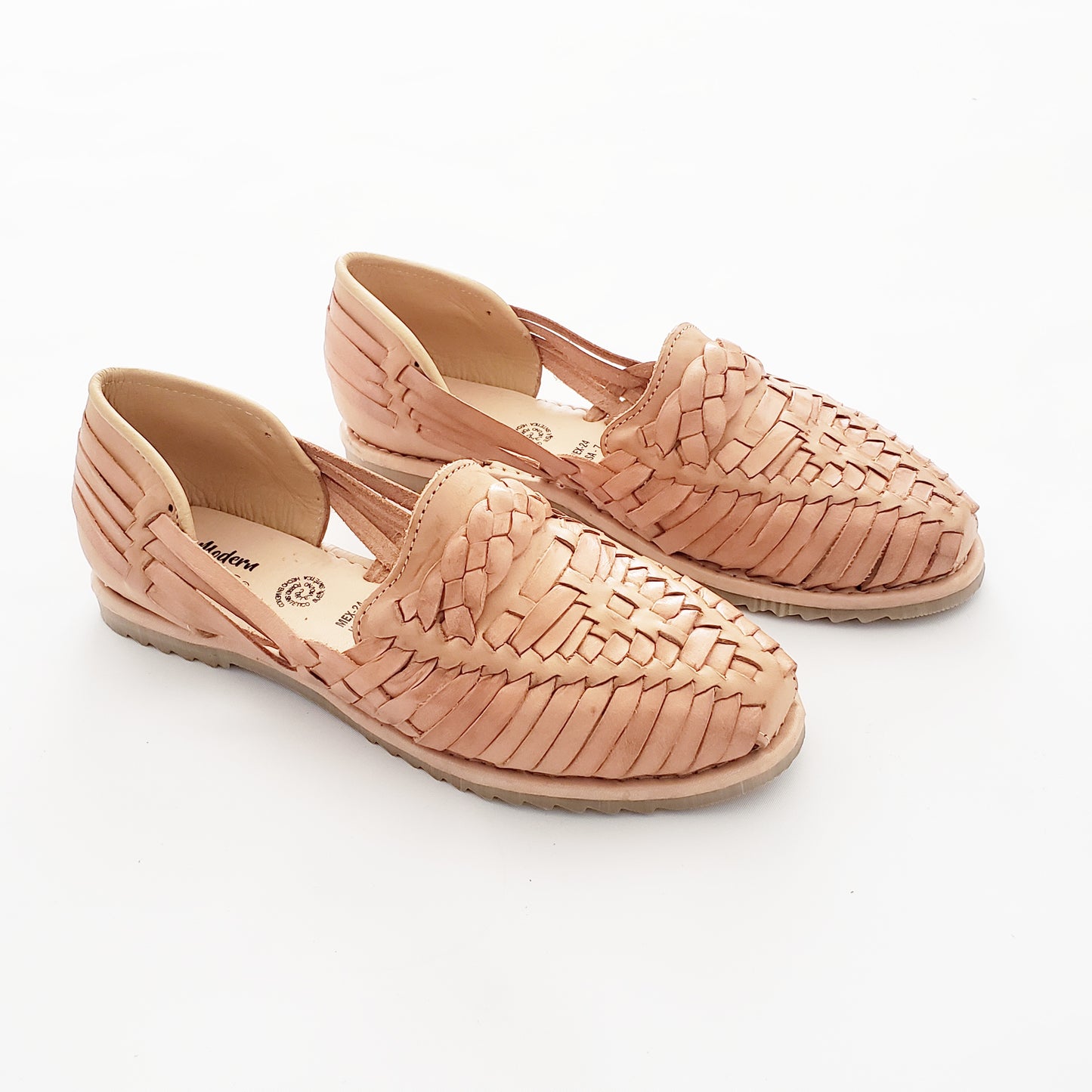 Braided Women's Sandal Huarache- Tan