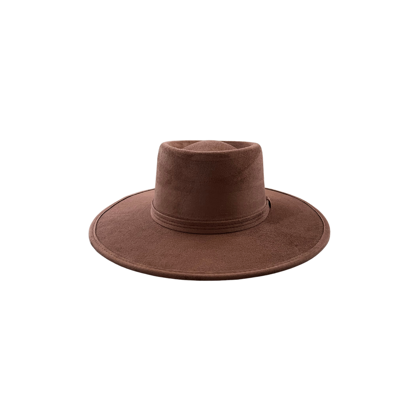 Alex Crown Top Boater - Mocha