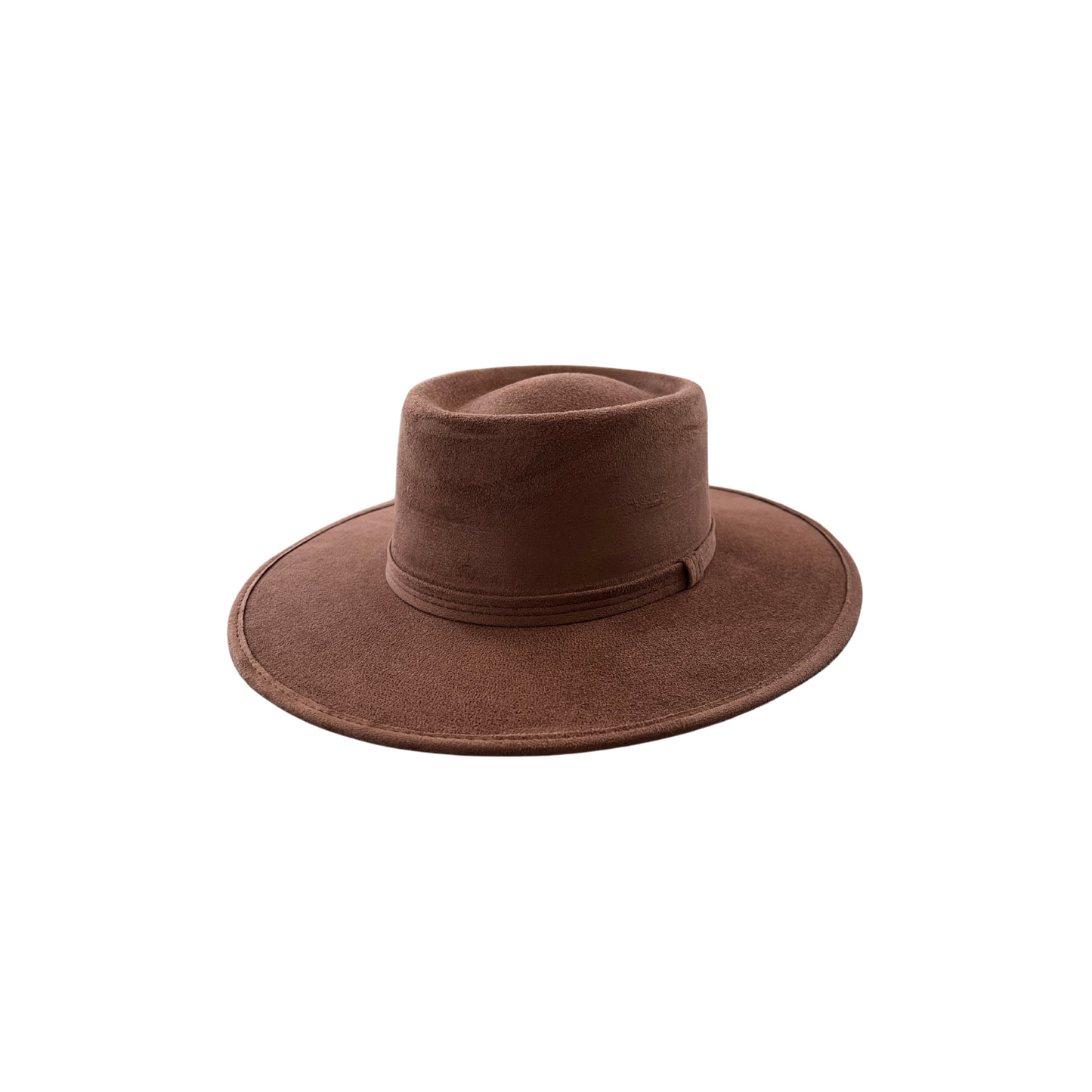 Alex Crown Top Boater - Mocha