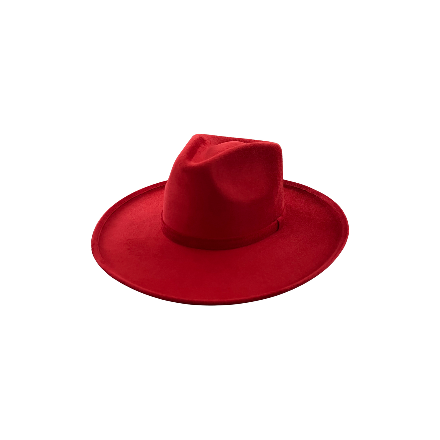 Blake Curled Pencil Brim- Red D&D