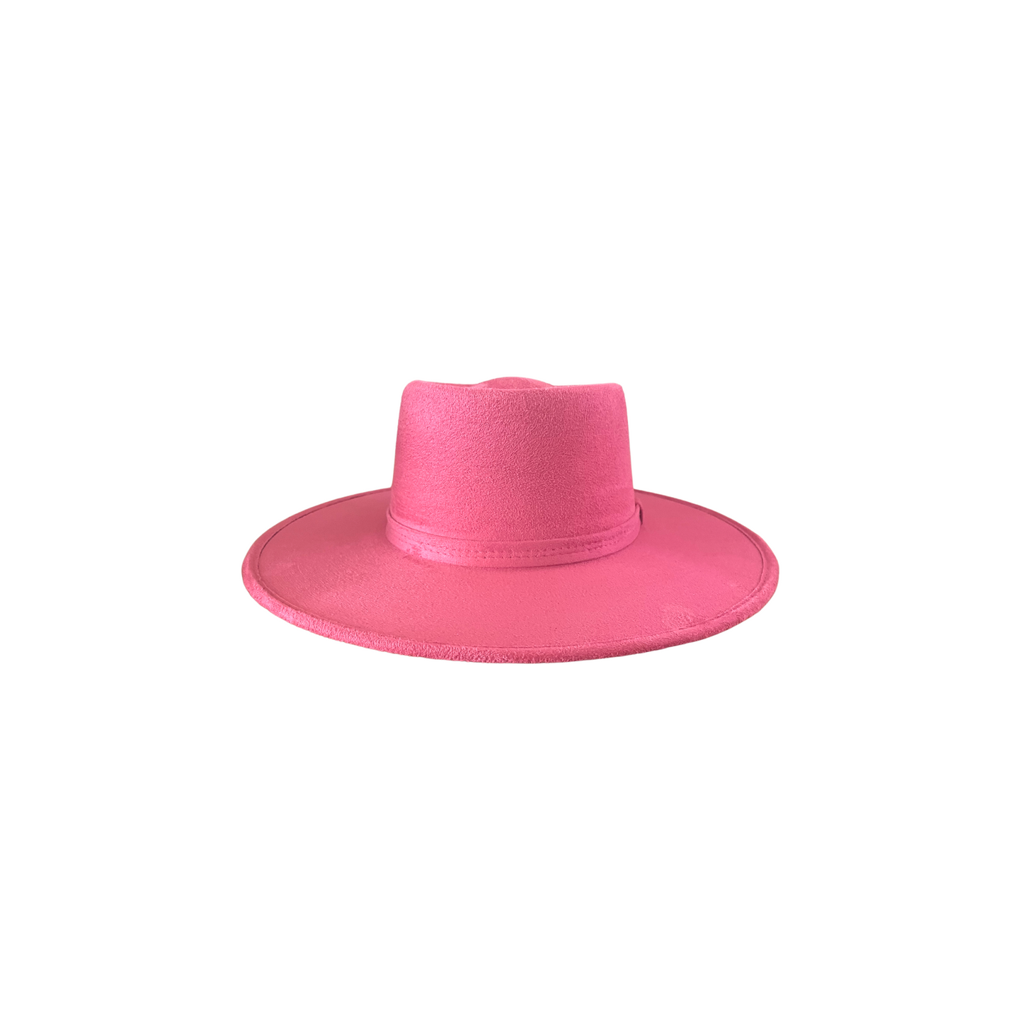 Alex Crown Top Boater- Rose