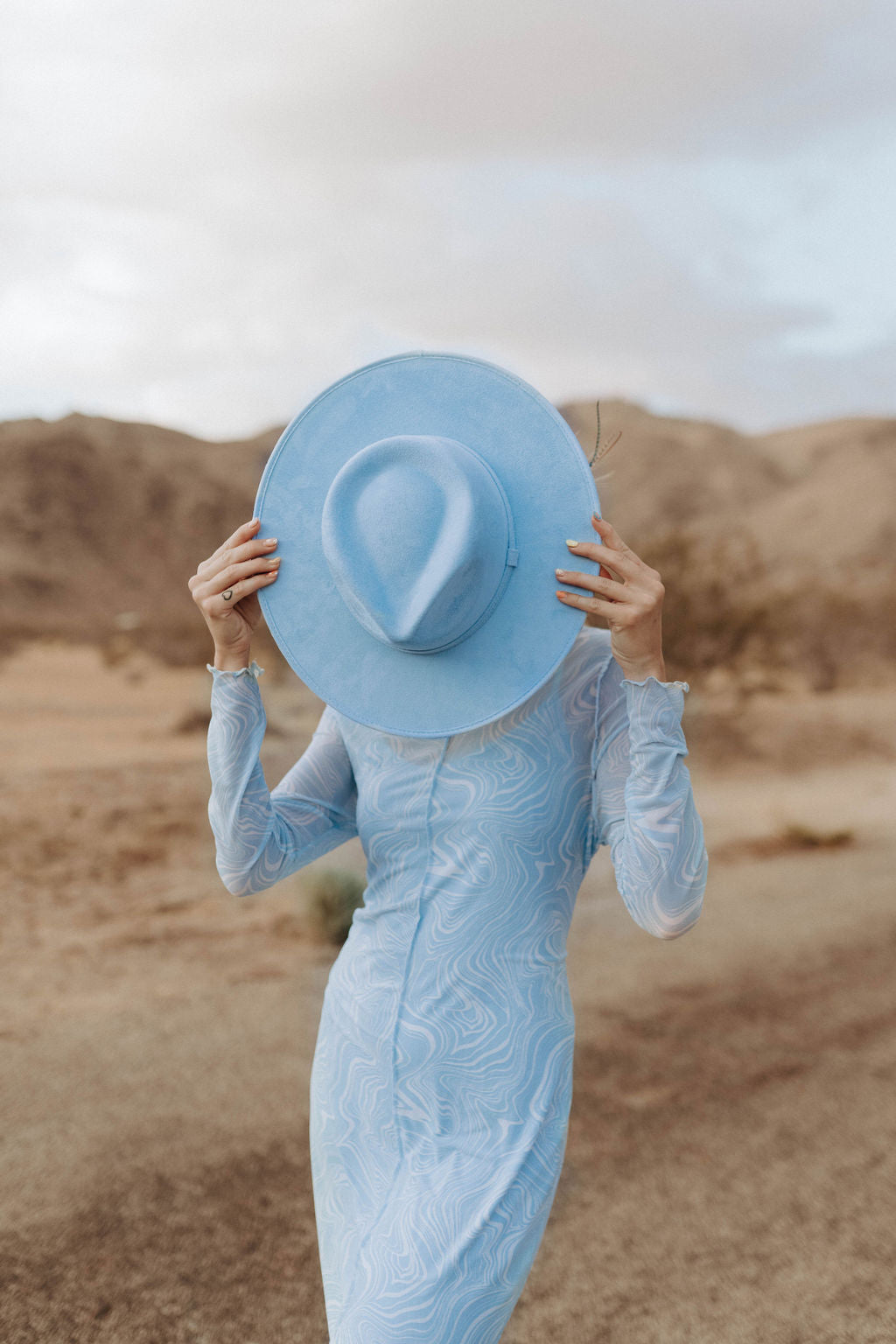 Millie Teardrop- Baby Blue