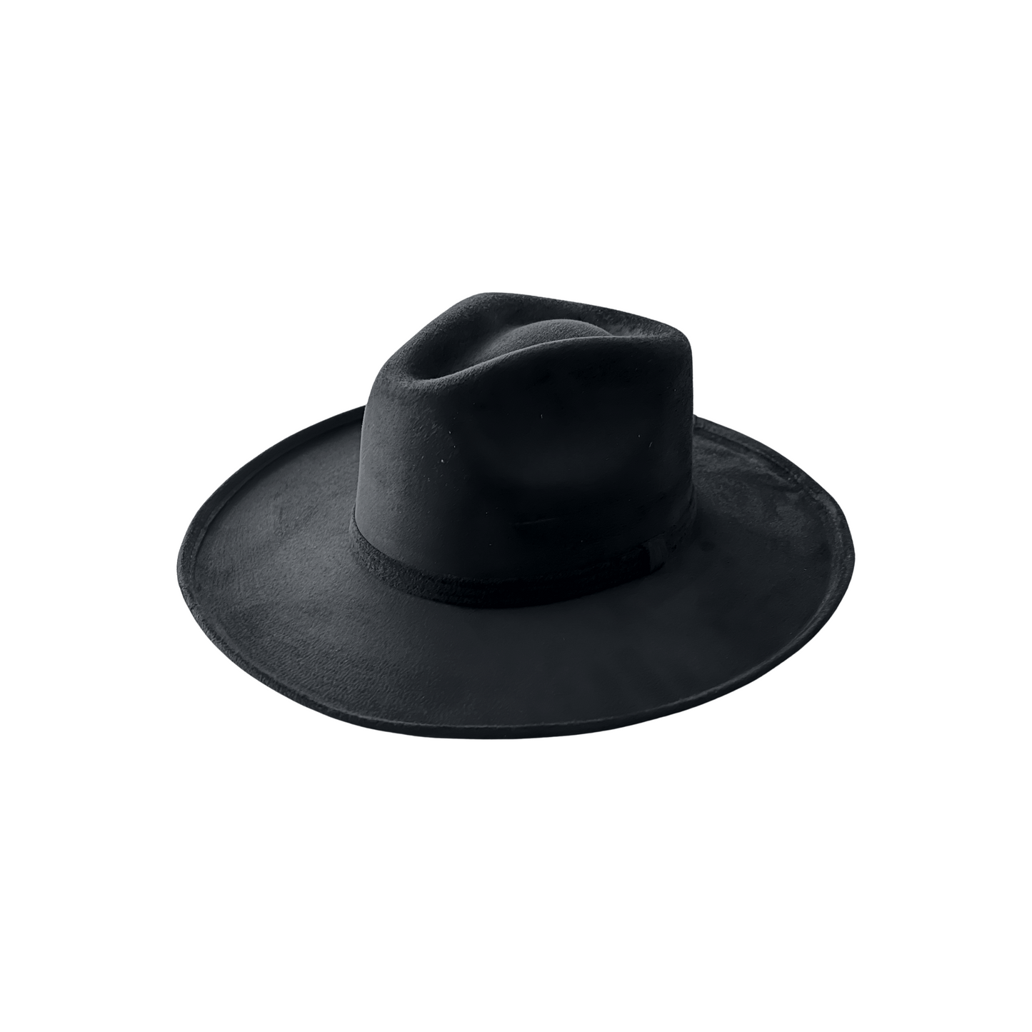 Blake Curled Pencil Brim- Black