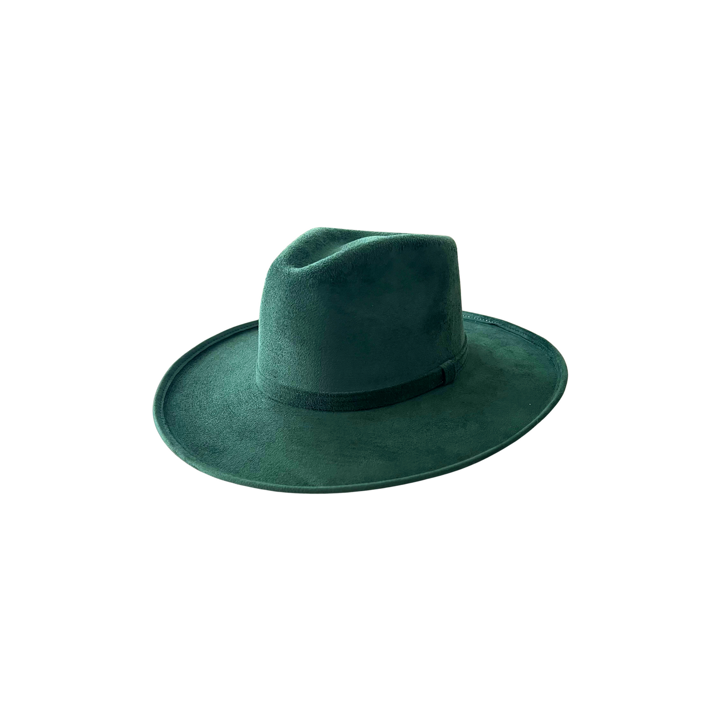 Blake Curled Pencil Brim- Emerald