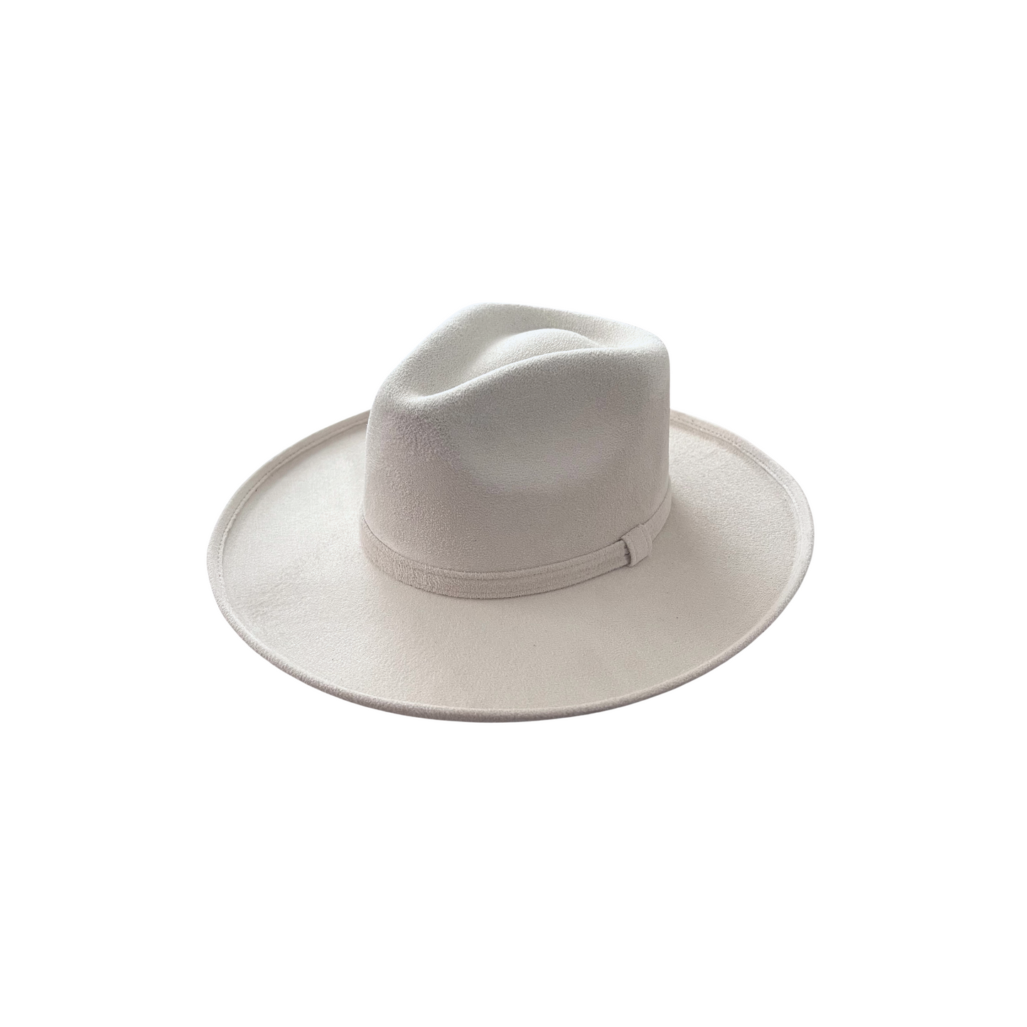 Blake Curled Pencil Brim- Ivory