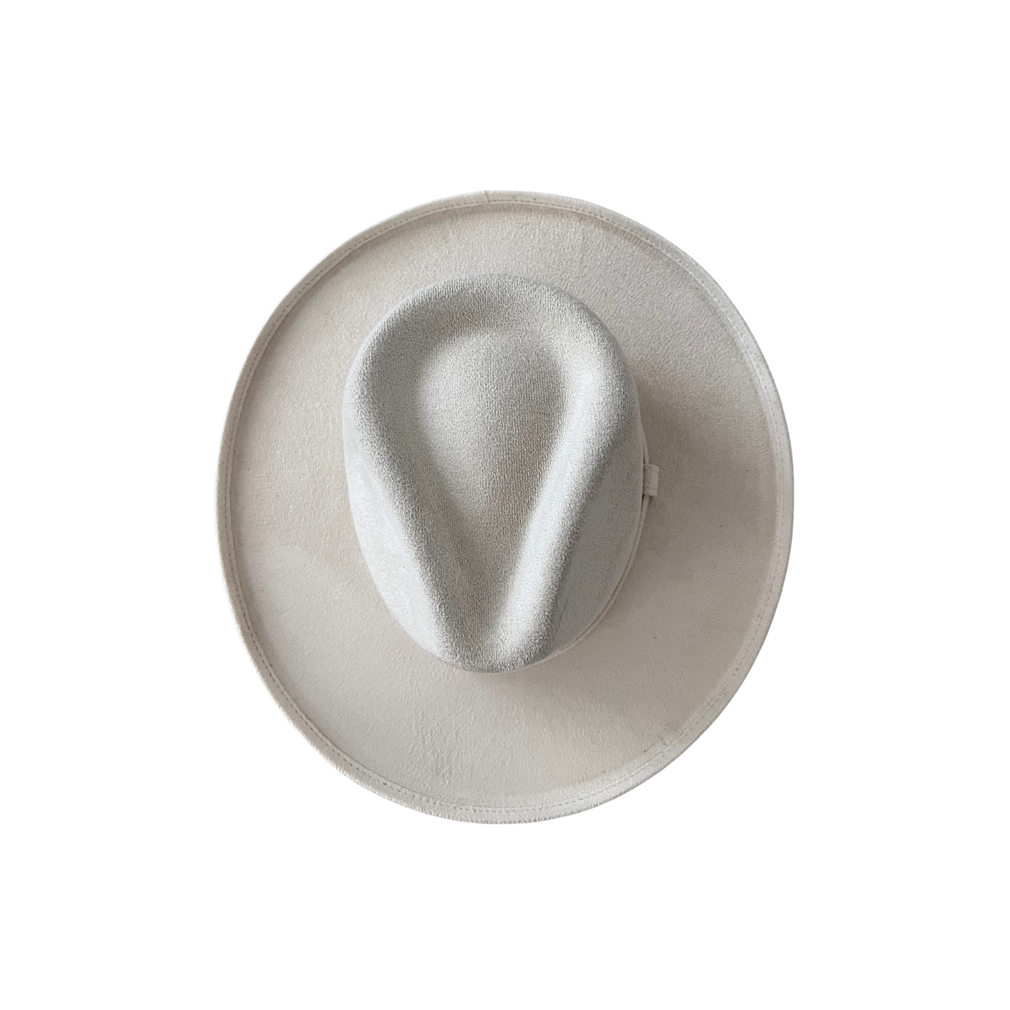 Blake Curled Pencil Brim- Ivory