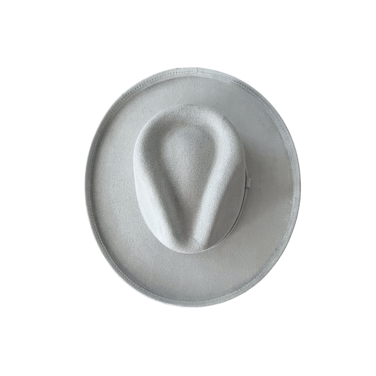 Blake Curled Pencil Brim- Light Gray
