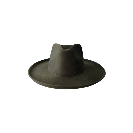 Blake Curled Pencil Brim- Olive