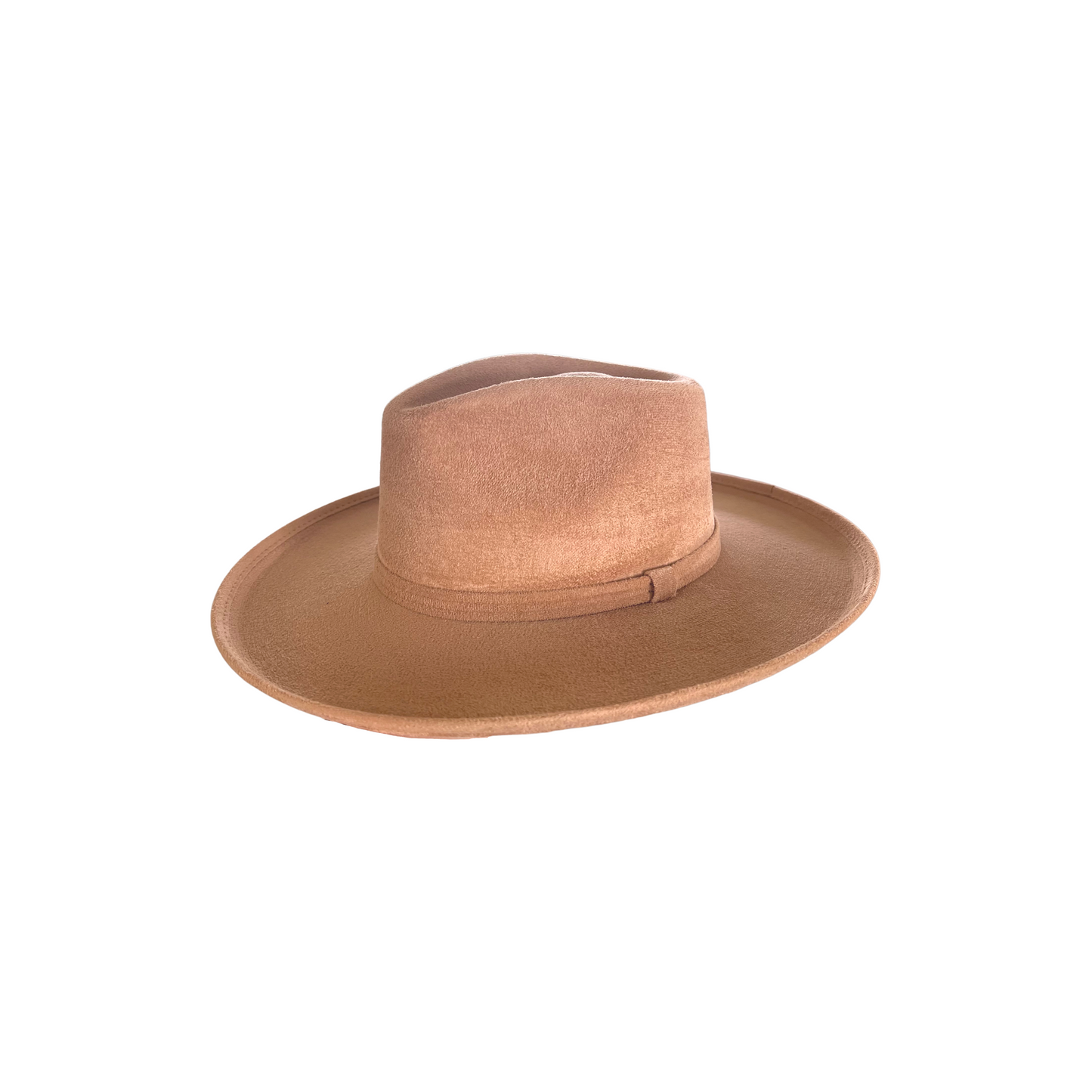 Blake Curled Pencil Brim- Tan