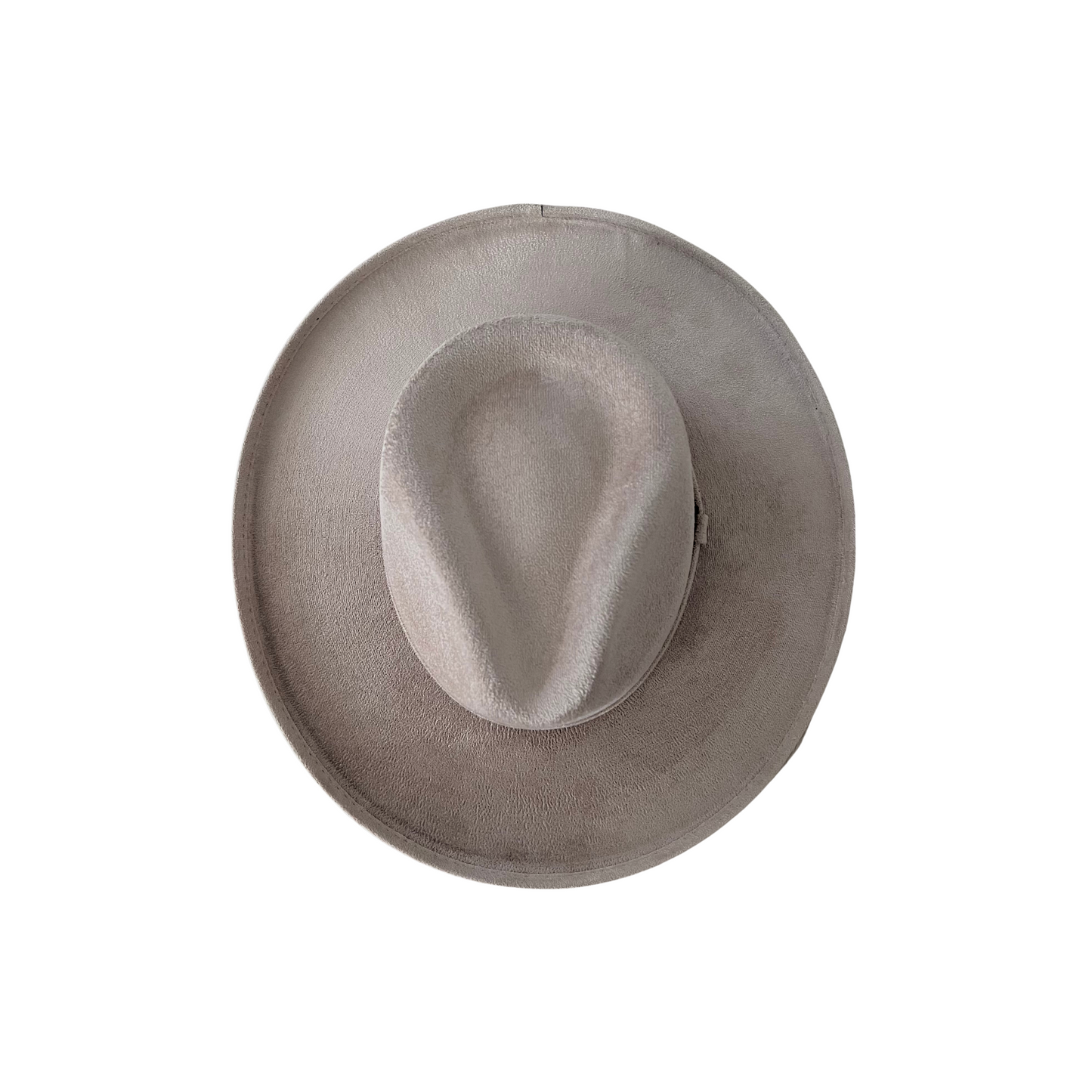 Blake Curled Pencil Brim- Taupe