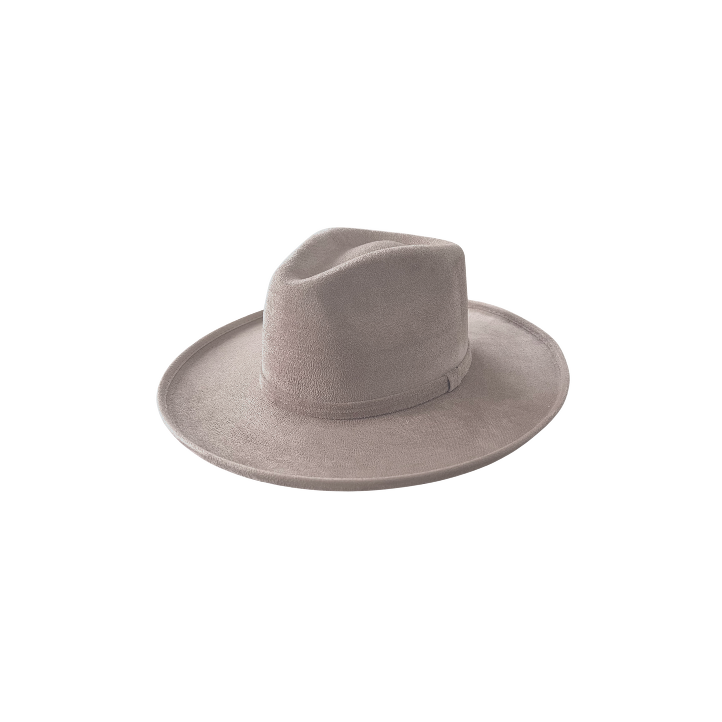 Blake Curled Pencil Brim- Taupe