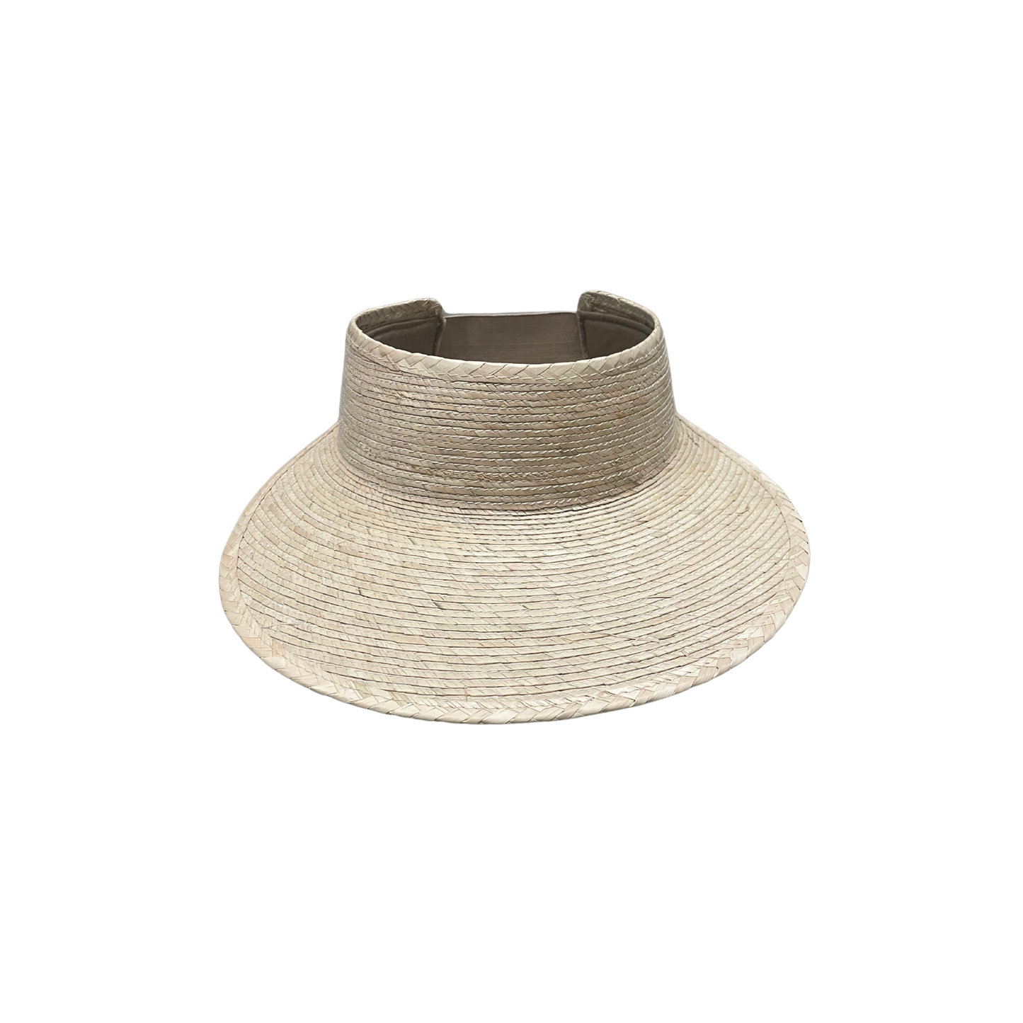 Natural Palm Leaf Visor Hats