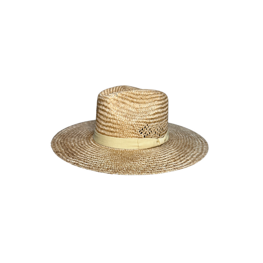 Toasted Straw Rancher Hat with Bow - D&D